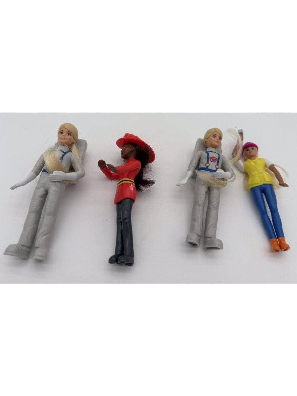 2019 Barbie Careers McDonalds Happy Meal Toys Lot Of 4